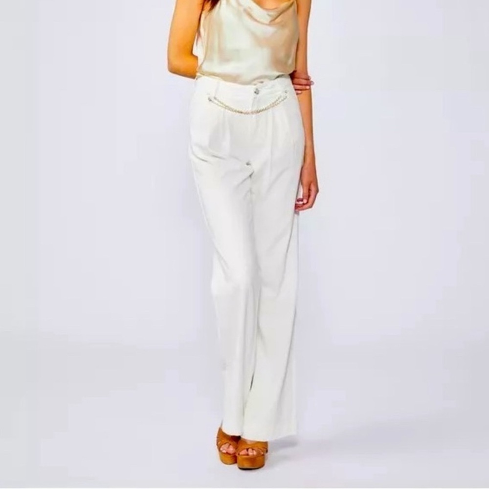 Paige Denim Pleated Leenah Pants